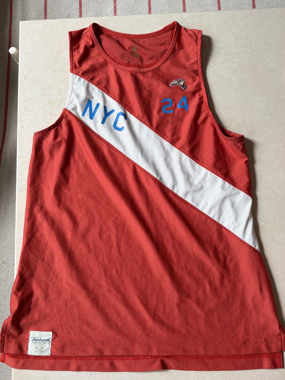Tracksmith NYC Marathon 2024 Tank - Women’s M
